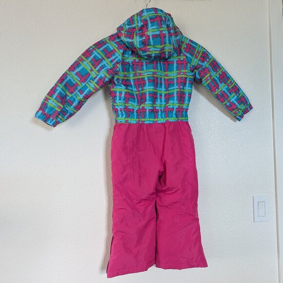 McKINLEY Girl Insulated Aquamax Winter Sport Snoboard Ski Snowsuit Bright Pink 4 - Picture 12 of 13